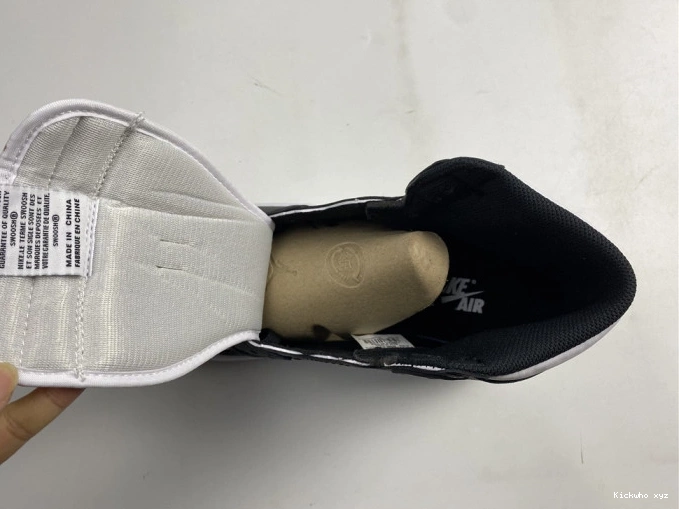 White (2014) 555088-010 Black Retro Air 1 Jordan 0806